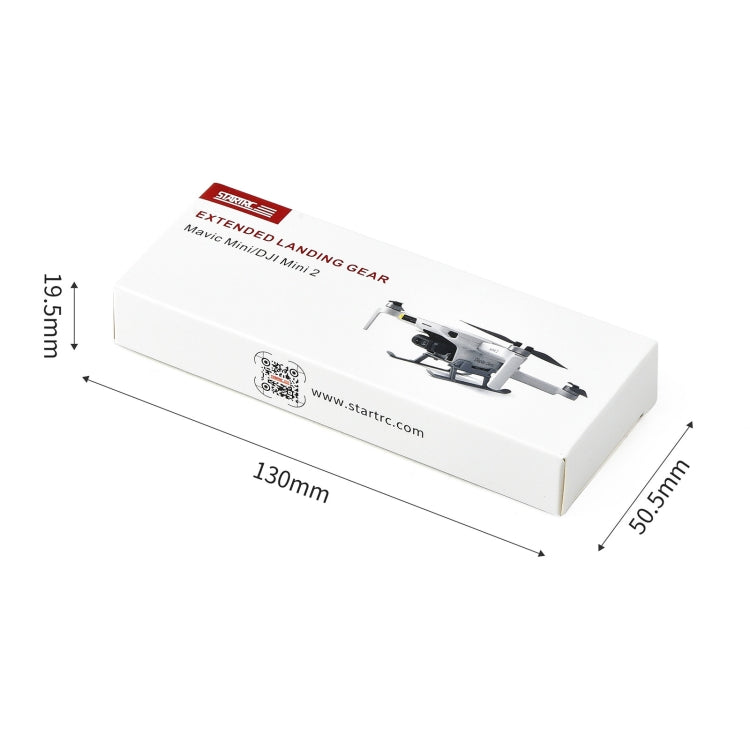 STARTRC 1106837 Shockproof Quick Release Anti-collision Landing Gear Height Extender Holder for DJI Mini 2 / Mavic Mini(Grey) by STARTRC