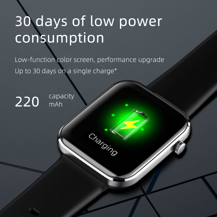 Z15 1.69 inch Touch Screen IP67 Waterproof Smart Watch, Support Blood Pressure Monitoring / Sleep Monitoring / Heart Rate Monitoring(Red) by bashfashion