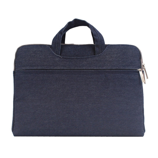 11.6 inch Portable Handheld Laptop Bag for Laptop(Dark Blue) by bashfashion