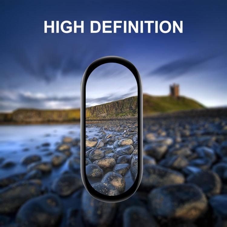 10 PCS For Xiaomi Mi Band 7 ENKAY 3D Full Coverage Soft PC Edge + PMMA HD Screen Protector Film by ENKAY