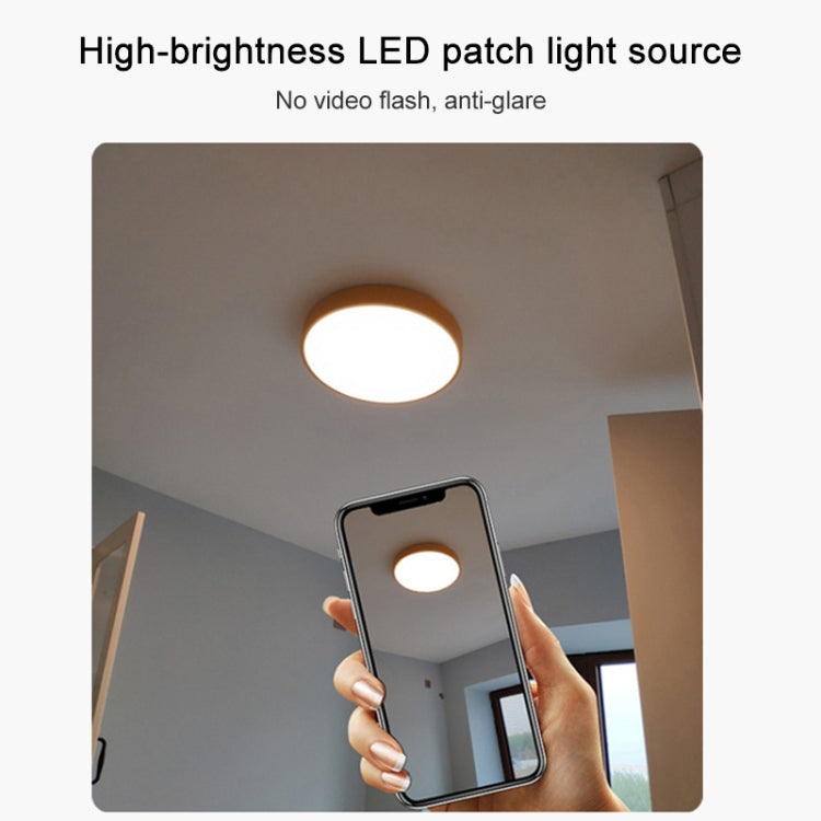 Macaron LED Round Ceiling Lamp, Stepless Dimming, Size:60cm(Pink) by bashfashion