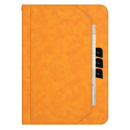For Samsung Galaxy Tab S10 / S10 FE Multifunctional Wristband Leather Tablet Case(Yellow) by bashfashion