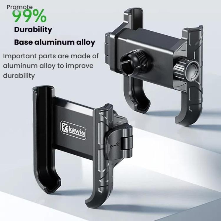 Kewig Motorcycle Bicycle Non-Blocking Mobile Phone Camera Navigation Bracket(M29-C1) by kewig