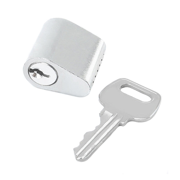 Fire Door Lock Cylinder Door Latch Fittings With Key, Model: Aluminum Core Interlocking+1 Key by bashfashion