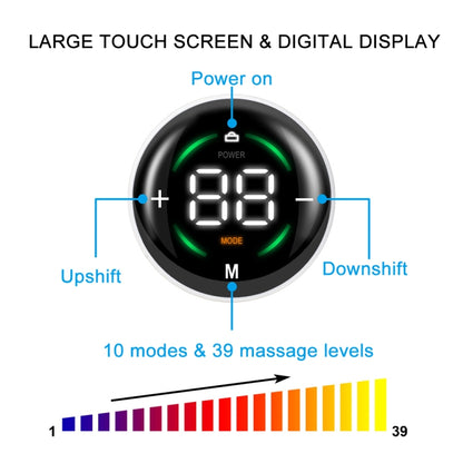 Cervical Massager EMS Pulse Therapy Device Full Body Massage Patch, Spec: Single Host With Remote by bashfashion